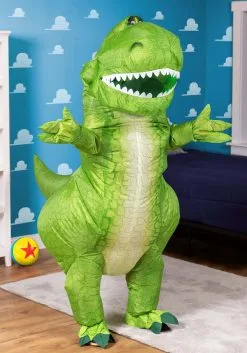Disney Toy Story Rex Inflatable Costume For Adults