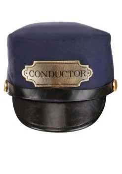 Train Conductor Costume Hat For Kids -Halloween Costumes Outlet Store train conductor hat alt 3