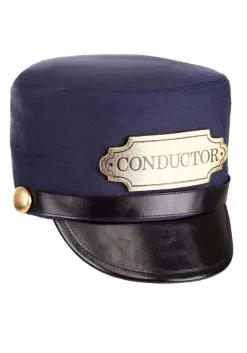 Train Conductor Costume Hat For Kids -Halloween Costumes Outlet Store train conductor hat alt 4
