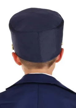 Train Conductor Costume Hat For Kids -Halloween Costumes Outlet Store train conductor hat alt 6