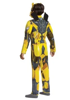 Kid's Transformers Rise Of The Beasts Bumblebee Costume -Halloween Costumes Outlet Store transformers rise of the beasts child bumblebee co alt 3