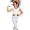 Classic Trolls Barb Rainbow Costume With Wig -Halloween Costumes Outlet Store trolls barb rainbow classic w wig costume
