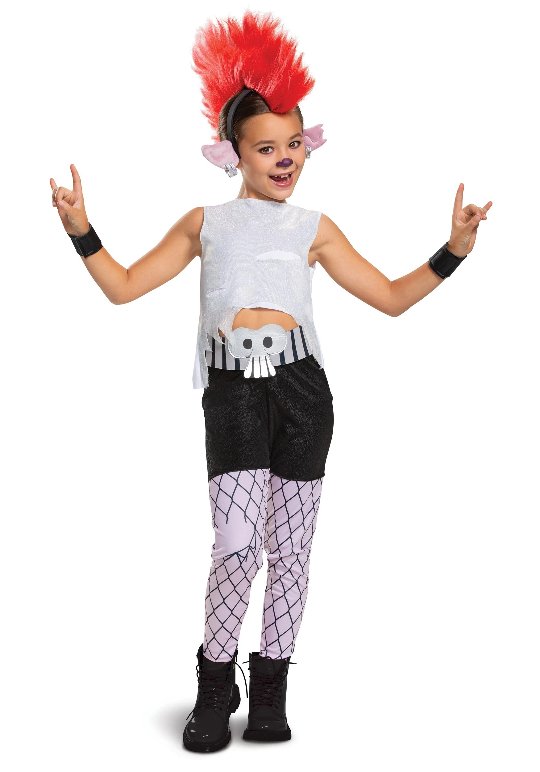 Deluxe Trolls World Tour Girl's Barb Costume 3 Deluxe Trolls World Tour Girl's Barb Costume