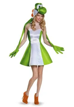 Tweens Yoshi Skirt Costume