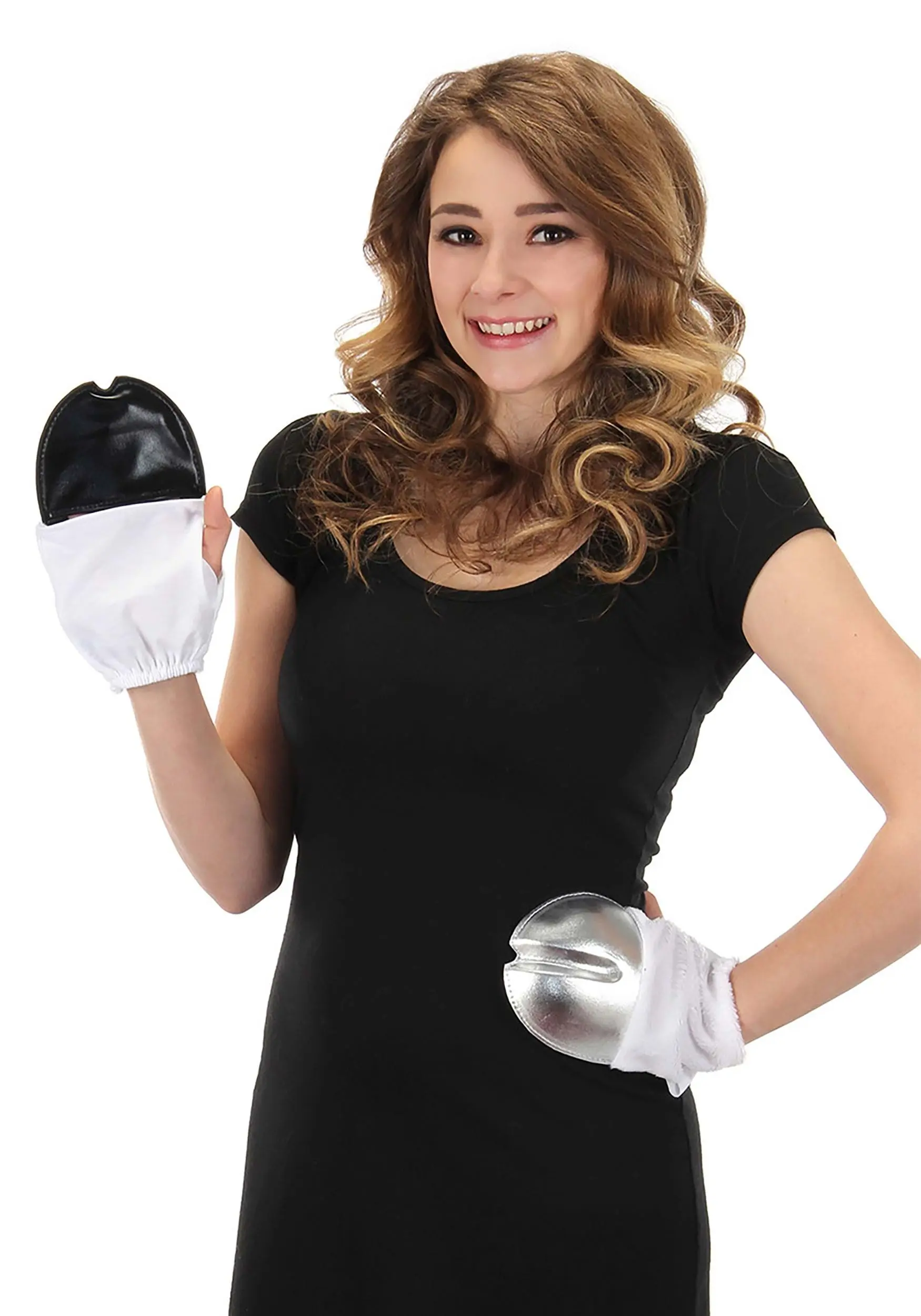 Silver Unicorn Costume Front Hooves 4 Silver Unicorn Costume Front Hooves - Image 2