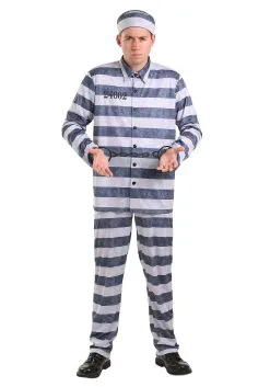 Men's Vintage Prisoner Costume