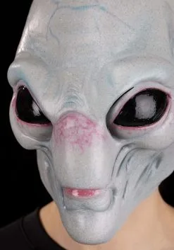 Alien Visitor Mask For Adults -Halloween Costumes Outlet Store visitor mask alt 2