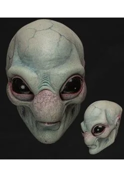 Alien Visitor Mask For Adults -Halloween Costumes Outlet Store visitor mask alt 4