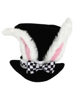 Adult White Rabbit Costume Hat