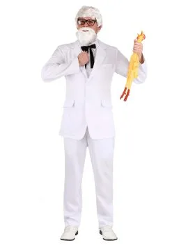 Men's White Suit Costume -Halloween Costumes Outlet Store white suit mens costume alt 6