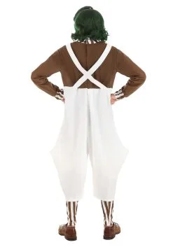 Willy Wonka Oompa Loompa Costume For Adults -Halloween Costumes Outlet Store willy wonka adult oompa loompa costume alt 1
