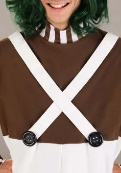 Willy Wonka Oompa Loompa Costume For Adults -Halloween Costumes Outlet Store willy wonka adult oompa loompa costume alt 2