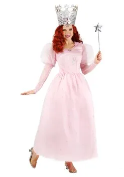 Plus Size Wizard Of Oz Women's Glinda Costume