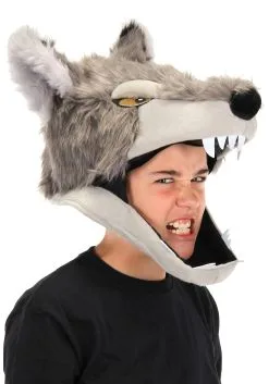 Wolf Jawesome Costume Hat -Halloween Costumes Outlet Store wolf jawesome hat alt 2