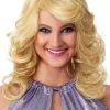 Women's 1970s Feathered Blonde Wig