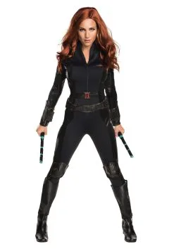Deluxe Civil War Black Widow Costume For Women