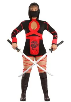Women's Dragon Ninja Costume