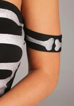 High Fashion Skeleton Costume For Women -Halloween Costumes Outlet Store womens high fashion skeleton costume alt 3