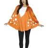Women's Hooded Deer Poncho