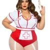 Plus Size Feelgood Nurse Costume For Women 2 Plus Size Feelgood Nurse Costume For Women -Halloween Costumes Outlet Store womens nurse feelgood costume