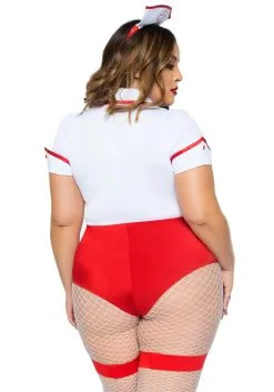 Plus Size Feelgood Nurse Costume For Women -Halloween Costumes Outlet Store womens nurse feelgood costume alt 1