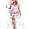 Women's Plus Size Bon-Bon Queen -Halloween Costumes Outlet Store womens plus size bon bon queen