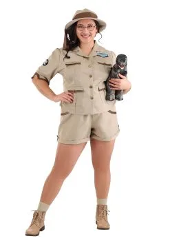 Plus Size Paleontologist Women's Costume