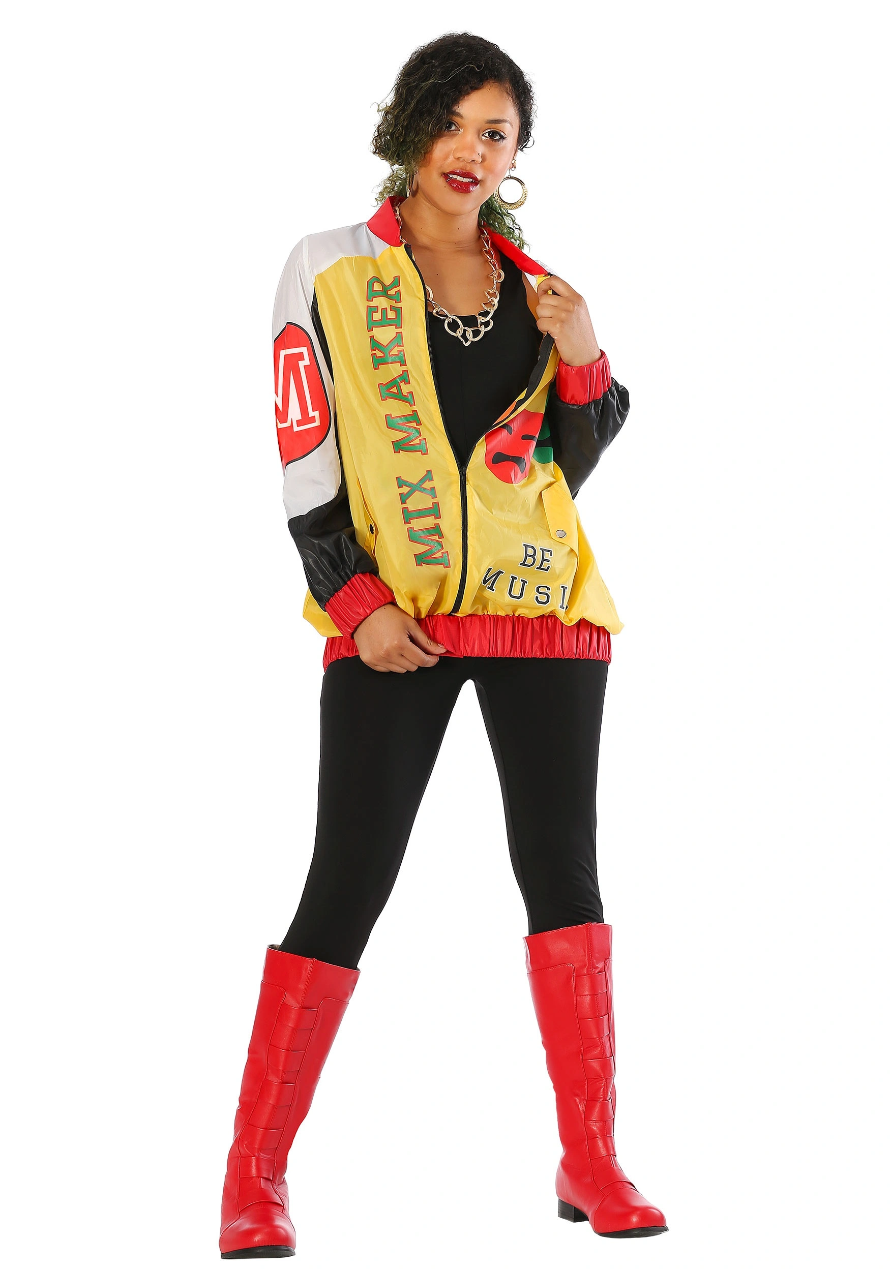 Women's Push It Pop Star Plus Size Costume 3 Women's Push It Pop Star Plus Size Costume