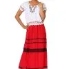 Red Frida Kahlo Costume For Women -Halloween Costumes Outlet Store womens red frida kahlo costume
