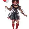 Plus Size Women's Twisted Clown Costume -Halloween Costumes Outlet Store womens twisted clown plus costume