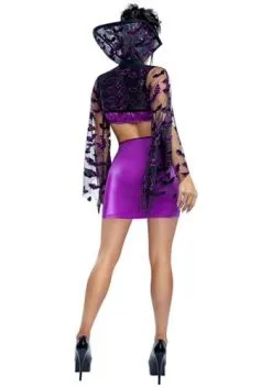 Vampy Vamp Costume For Women -Halloween Costumes Outlet Store womens vampy vamp costume alt 1