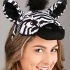 Plush Zebra Headband & Tail Kit -Halloween Costumes Outlet Store zebra plush headband tail kit alt 1