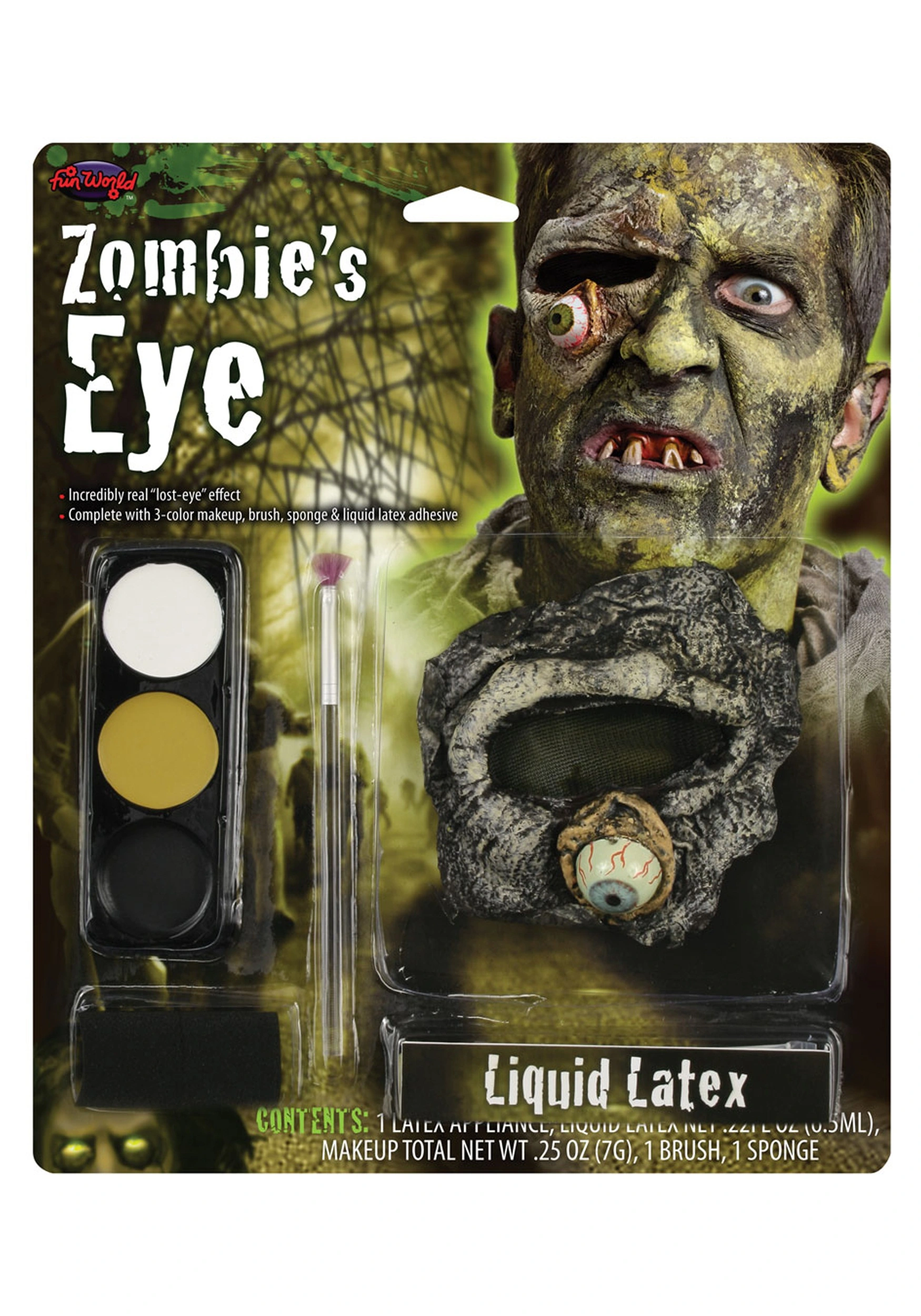 Zombie's Eye Latex Makeup Kit 3 Zombie's Eye Latex Makeup Kit