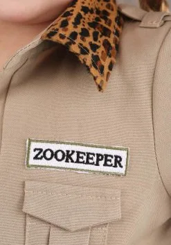 Zookeeper Toddler Costume -Halloween Costumes Outlet Store zookeeper costume for toddlers alt 4
