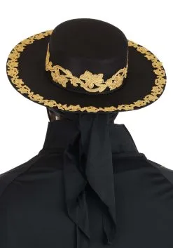 Zorro Hat Accessory 7 Zorro Hat Accessory -Halloween Costumes Outlet Store zorro hat accessory alt 2
